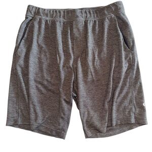 Lululemon Men’s Intent Shorts Gray Heathered Training 9” Inseam Large